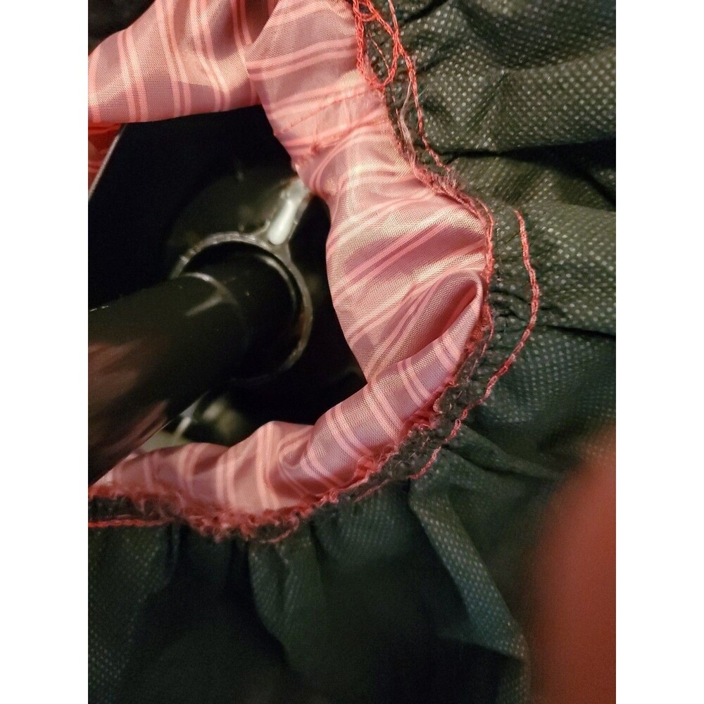 Spirit Halloween Roaming Rosie Antique Doll Animatronic Striped Red Dress 30" - Picture 5 of 13